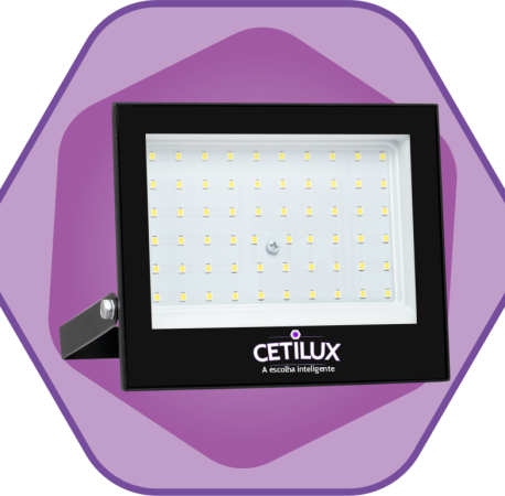 REFLETOR DE LED 300W  24000 LÚMENS 6500K IP66