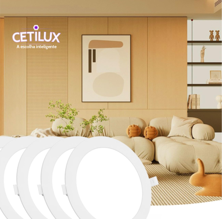 Como Instalar os Painéis de Embutir CETILUX (12W • 18W • 24W – ABS
